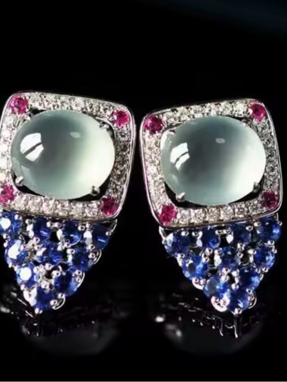 New Chalcedony and .925 Earrings